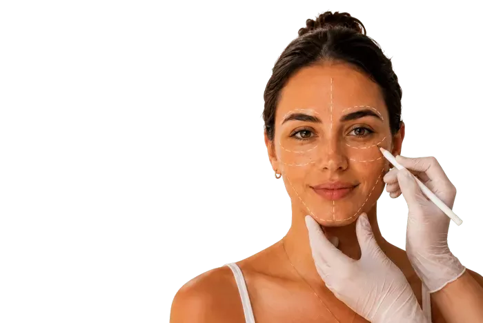 Avaliação facial na clínica